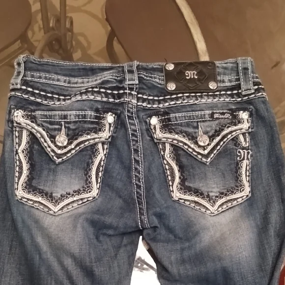 Miss Me Women's Blue Jeans - Picture 2 of 8
